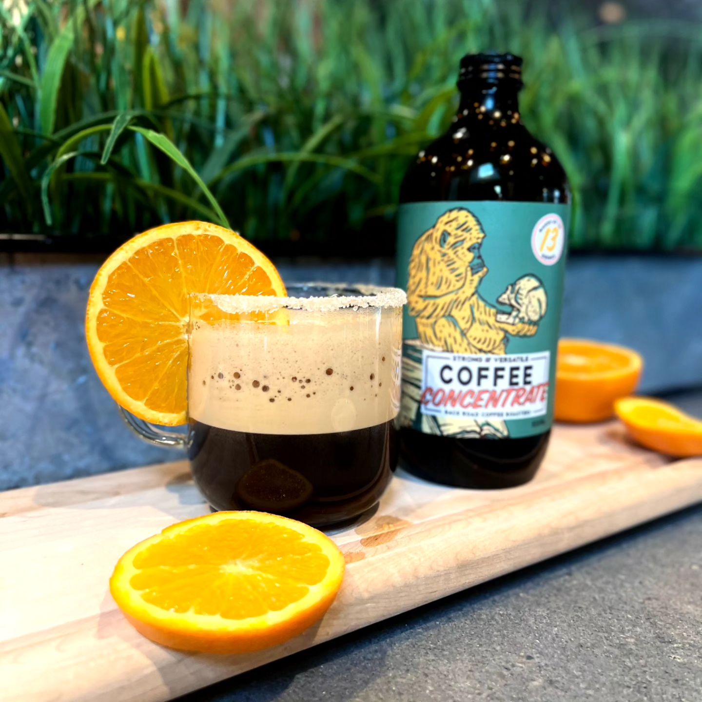 coffee concentrate from backroads coffee roasters